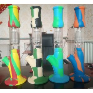 Wholesale Hesen Hookah Clear 40cm Tobacco Silicone Pipe from china suppliers