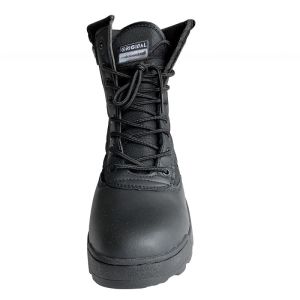 Maximum Safety and Protection Microfiber Leather Boot with Up-Lace Design in
