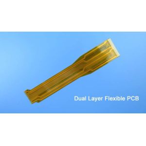 Wholesale Flexible Printed Circuit (FPC) Built on Polyimide with Immersion Gold and Stiffener for Connection Strip #FPC Manufactur from china suppliers
