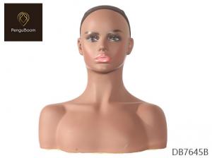 Wholesale Life Size 42cm height Jewelry Mannequin Head / Shoulder Mannequin Head from china suppliers