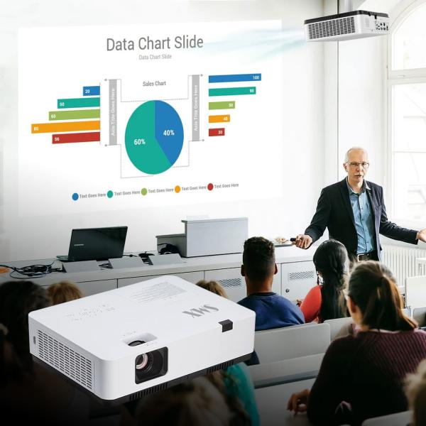 Quality 3LCD 4000 Lumens Hd Multimedia Lcd Projector Multimedia Video Projector for sale