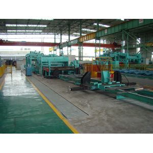 Heavy Duty Stainless Steel Cut To Length Machine Slitting PLC control