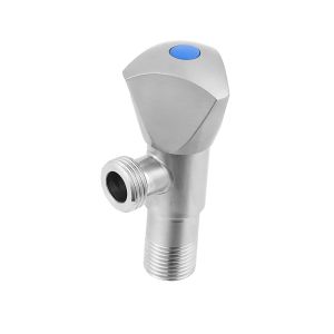 Household SS201 Brushed Angle Valve Control Water Flow 195g 15mm