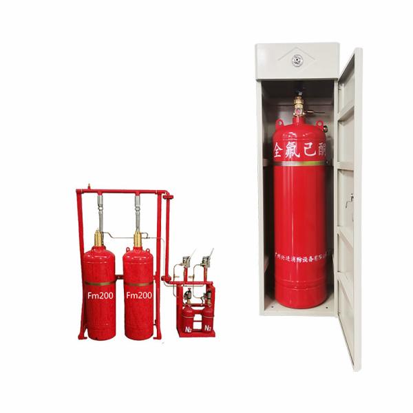 Fire Suppression System NOVEC1230 Red GSG Certified High Durability Charging Rate ≤0.95KG/L