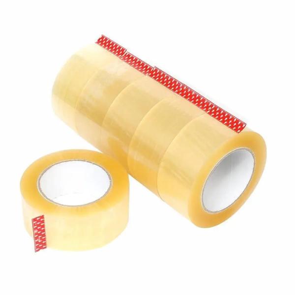 Water Activated Shrinking Packing Yellowish Transparent Clear Tape Packaging