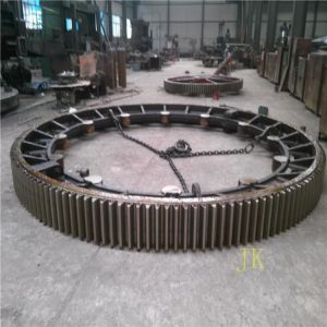 Casting Steel 10 Module ASTM Ball Mill Girth Gear and rotary kiln girth gear