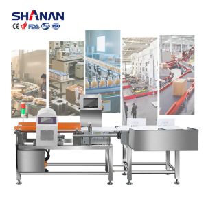 Wholesale Touch Screen IP65 Waterproof Checkweigher Conveyor Scale Weight Metal Detector from china suppliers