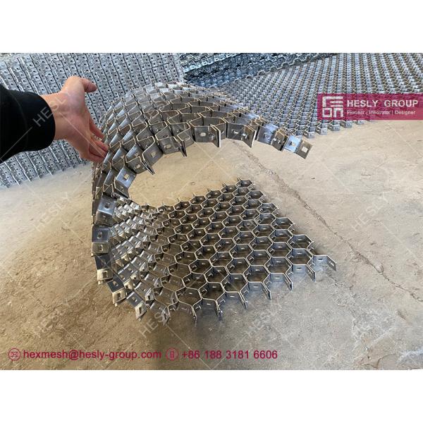 AISI316 Hex Metal with lance | 60mm Depth X2.mmTHK | China Stainless Steel