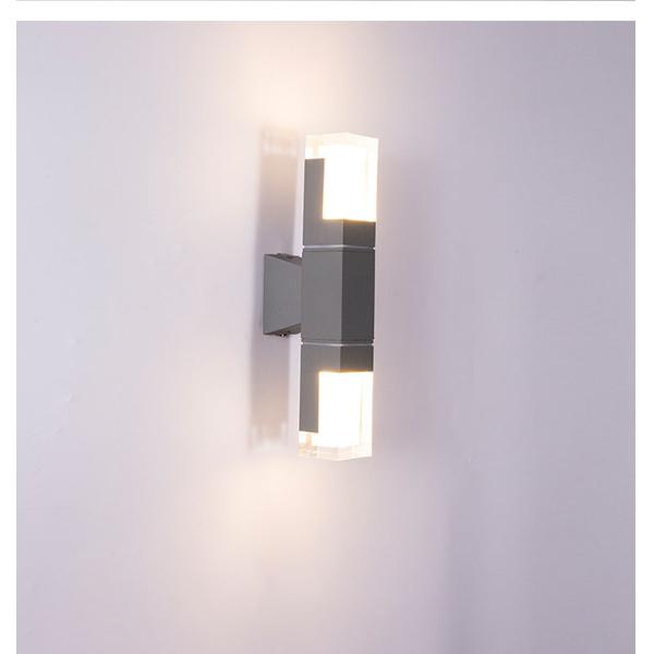 Nordic waterproof surface wall lamp modern minimalist led building lamp outside
