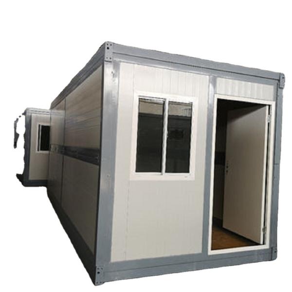 Quality Portable 20ft Prefabricated Foldable Container Homes with Galvanized Steel Frame for sale