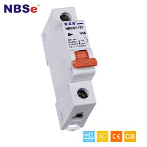 NBSe 3P 125A Industrial Type Circuit Breaker NBSM1-125 Series Overload