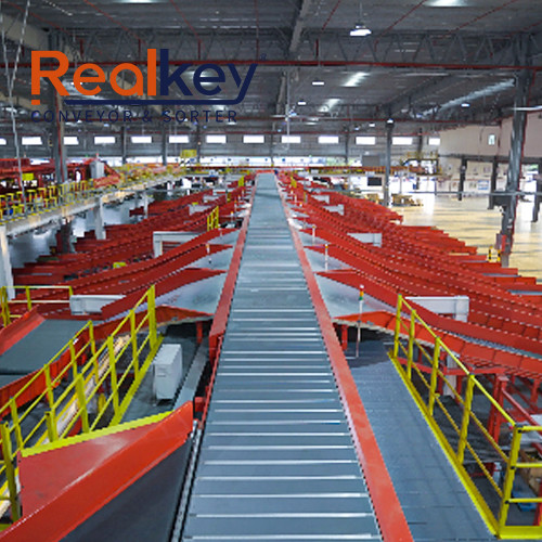 Quality High Performance Parcel Sorting System High Efficient Low Noise E Commerce for sale