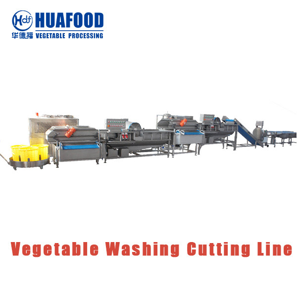 Professional High Efficiency Washing Machine Vegetable Salad Washing Line With