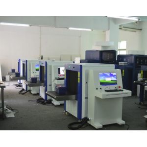 Airport Subway X Ray Airport Baggage Scanners Gun Metal Detector With Conveyor