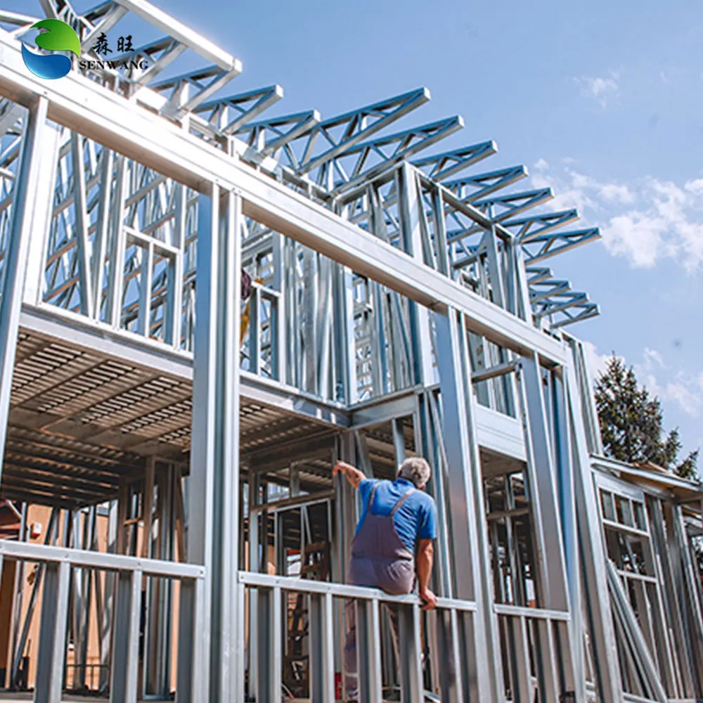 China Bolt Connection Steel Structure Warehouse with Steel Sandwich Panel and CAD Drawing Design for Victorian and Modern Styles on sale