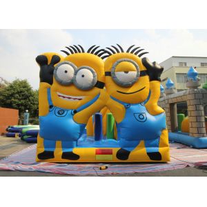 Wholesale Minions Little Yellow Man Despicable Inflatable Bouncer Combo With Dual Slide SGS CE UL from china suppliers