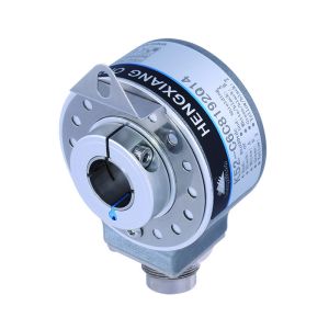 Blind Hole 15mm Heavy Duty Encoder 1000 Ppr Hollow Shaft ABZUVW Phase 4 Poles