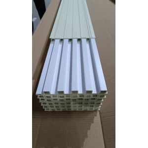 Indoor PVC WPC Wall Panel Modern Fluted Design for Interior Walls and Decoration