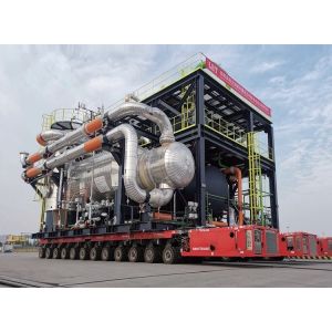 6/7/8/9/10 Axle Self-Propelled Modular Transporter SPMT Trailer For Mining