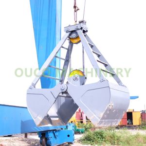 8t Bulk Material 3m³ Clamshell Mechanical Grab Bucket