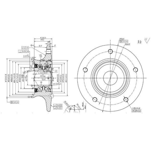 Seeding Disic Agricultural Hub Unit AHUB-0011 for Disc& Wheel 182814 no shaft