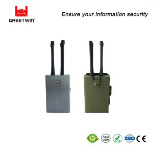WiFi Bluetooth 20W GPS Signal Jammer 4 Channel 50m Wireless