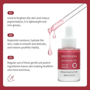 Wholesale Custom 30ml Vegan Liquid Niacinamide 10% Serum OEM ODM Whitening Dark