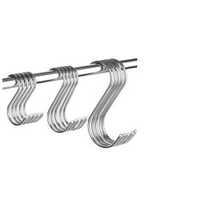 Wholesale Metric Blue Anodized S Shaped Metal Hooks for Kitchen Cabinet Display m1.6 m2 m2.5 m3 m4 m5 m6 m8 m10 m12 m14 m16 m20 from china suppliers