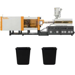 Wholesale Yellow Hydraulic Servo Plastic Garbage Container 550t Injection Molding Machine Making from china suppliers