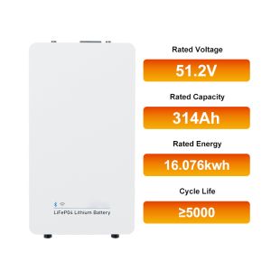 All in One Home Solar Battery Pack Energy Storage System 51.2V 16kwh 314Ah