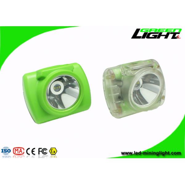 13000 Lux Cordless Miner Cap Lamp ABS PC Rechargeable With Smart OLED Screen SOS