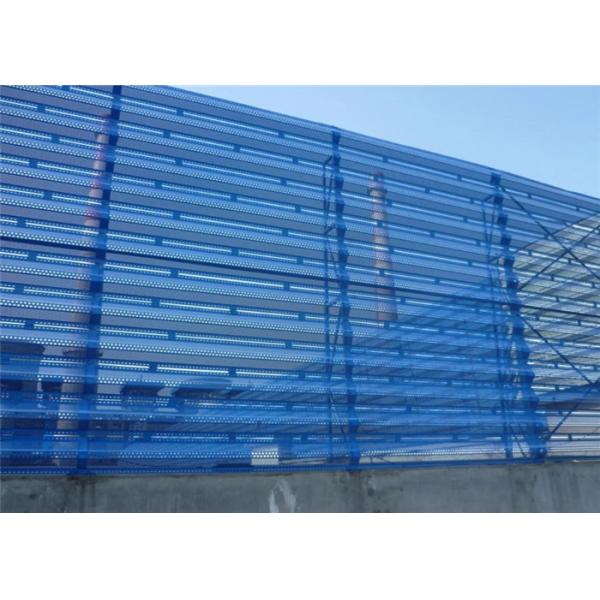 Quality Custom Length Windbreak Fence Panels Dustproof Punching Mesh 0.8mm Thickness for sale