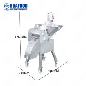 Industrial Fruit Vegetable Onion Cube Cutting Cutter Slicer Machine Automatic