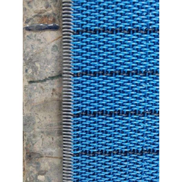 Quality Blue Polyester Antistatic MDF Mesh Belts Polyester Conveyor Belt for sale