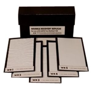 AATCC 128 Wrinkle Recovery Replicas for Textile Testing