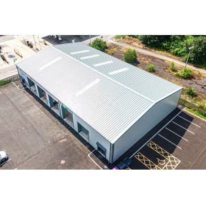 Metal Frame Prefabricated Cold Storage Building Structure Heavy Warehouse