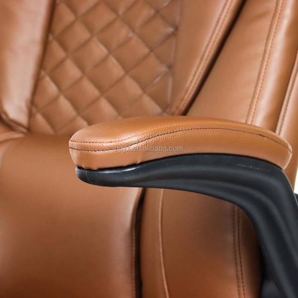 Comfortable PU Leather Swivel Executive Chair for Office Furniture Manufacture Manager