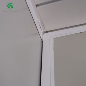 Q235B Galvanized Prefab Folding Container House With Aluminum Alloy Sliding