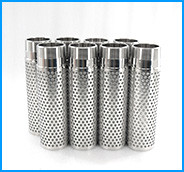 2.3-4 Customized Metal SS Stainless Steel Perforated Filter Cartridge ( Strainer