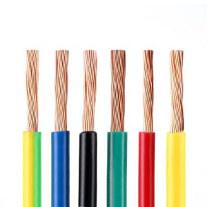 Insulated 0.5mm 0.75mm Copper Single Core 7Stranded Flexible Wires for Interior