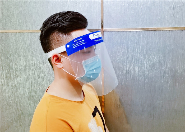All Round Convenient Protective Face Shield With Adjustable Elastic Band