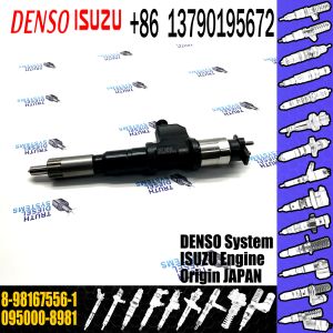 common rail injector 095000-8981 diesel engine fuel injector 8-98167556-1