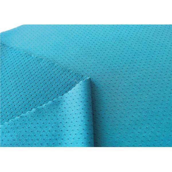 Plain Dyed Solid Color Recycle 95% Polyester 5%Knitted Mesh Fabric For Lining Sports Wear Clothing