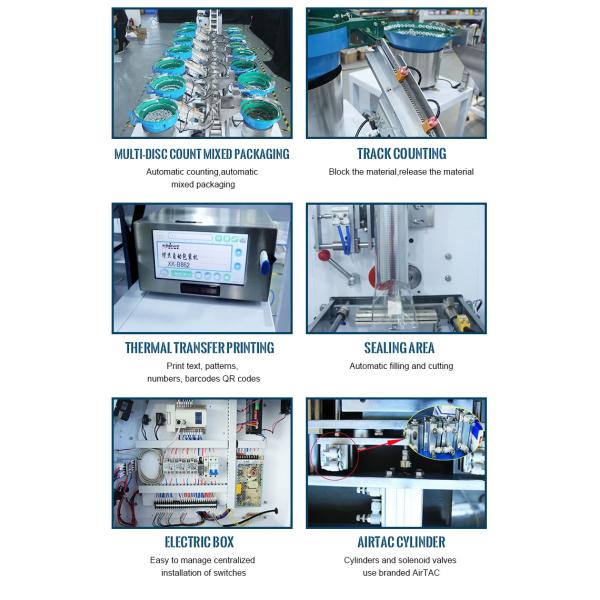W350 Horizontal Caster Packaging Machine