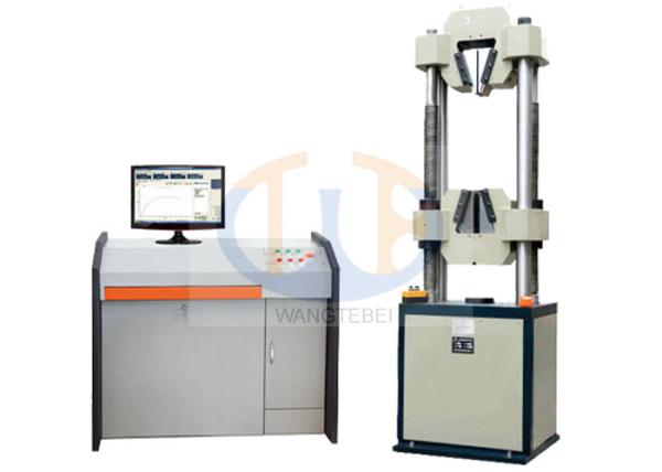 Quality Computer Control Hydraulic Spring Testing Machine WAW - 300KN Mode Programmable for sale