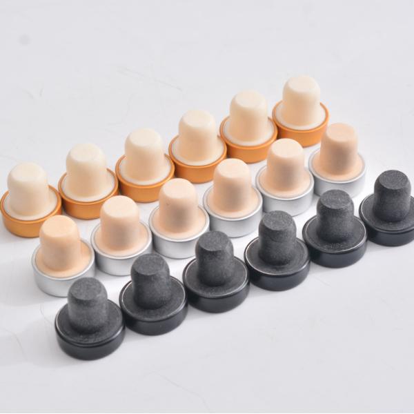 OEM ODM Custom Wooden Synthetic Cork Non Spill For Bottles Production