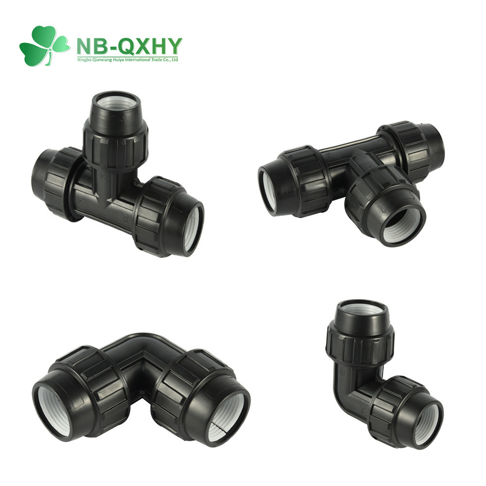 PP Compression Single Double Union Ball Valve for Irrigation Made of Casting