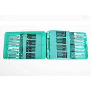 KLOM Tools 32pcs Lock Pick Set Plastic Case
