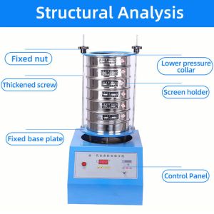 Mechanical and Digital Sieve Shaker for Powder and Granule Analysis