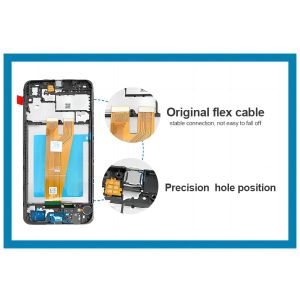 A045 Lcd Screen Display With Frame For a045 Mobile Phone Touch Pantalla A04
